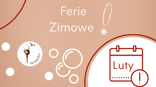 Zajęcia w Ferie Zimowe!